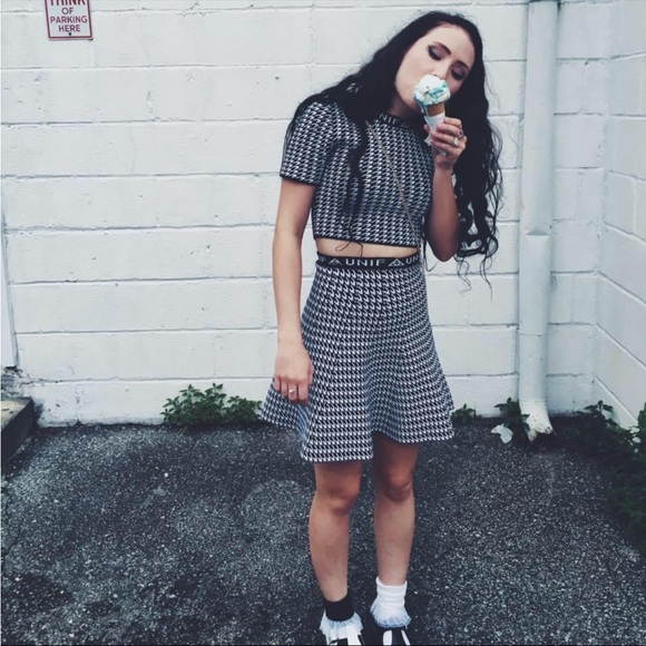 UNIF 2pc. Houndstooth Set - Picture 5 of 6